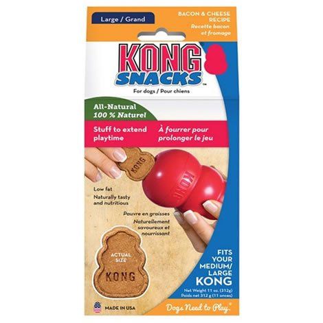 kong bacon cheese snacks large