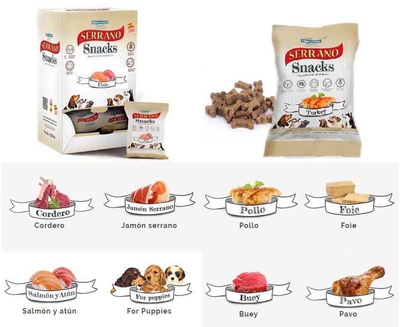 Serrano snacks for puppies hotsell